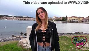 skyla, a young french brunette with big ass