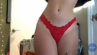 Sexy teen model says, 'Watch my hot webcam solo show.'