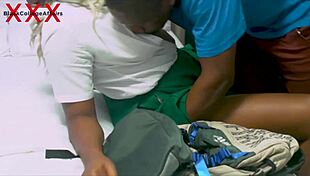 i tell him to lick my pussy like a plate before he fucks me hard