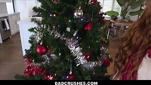 Big Tits Teen Feels Intense Family Fucking with Stepdad's Big Cock