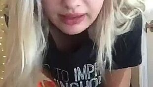 Sexy teen model says, 'Watch my hot webcam solo show.'