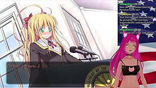 Vtuber Plays My Girlfriend Is The President Part 1