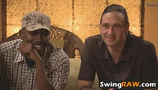 we swing with tattoos and tits in group orgy fucking hard