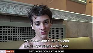 Why did the cute Latin twink get recruited for bareback?