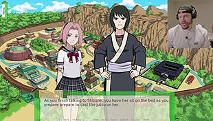 Tsunade Bent Over In Uncensored Hentai Group Fuck