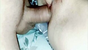 i admire my wife's beautiful pussy up close in homemade pov, it's so cute and inviting