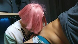 She Performs A Detailed Blowjob On Him While He Plays Video Games