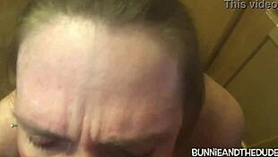 Ultimate Gagging Spit Blowjob Holds Head Down on Cock for Messy Squirt