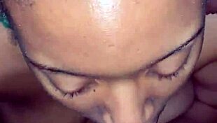 The BBW wife says, 'I love sucking this cock sloppy before getting fucked hard.'