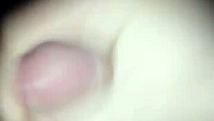 Giving a handjob to a hairy young guy until he cums