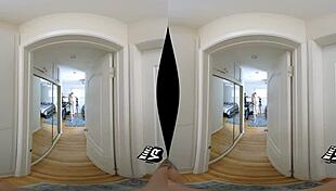 Anny Aurora Breaks Dorm Rules with Intense Doggystyle Action in Stockings