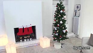 That sultry nympho sucks penis in POV, then her cunt gets penetrated hard.