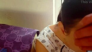 Milf Neighbor Pleads Not To Cum Inside Her Wet Panties During Kinky Blowjob Session