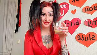 A Cocktail Of Saliva, Bananas, And Strawberries For You, My Dirty Boy