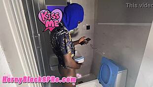 Let me put my big black cock in your pussy?