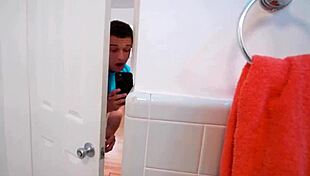 Sneaky Perv Gets Caught With Karma Rx And Johnny Love