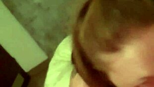 Can you handle this hot milf in lingerie swallowing deep?