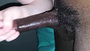 i got a sloppy interracial blowjob that night