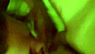 Can you handle this hot milf in lingerie swallowing deep?