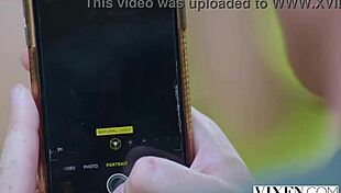 Brunette And Blonde Engage In Outdoor Doggystyle And Cowgirl Riding