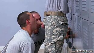 Military Guy Undergoes Intense Ass Fucking Training