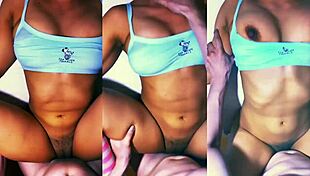 Shy Latina Colegiala Stays Over After Party, But Her Friend Has Naughty Plans for the Petite Teen