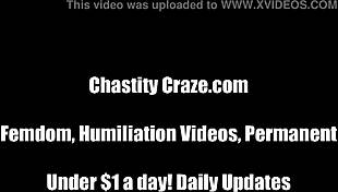 she takes control of your cock with bondage toys