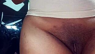 Latina babe in disguise swallows cock and rides to squirting orgasm