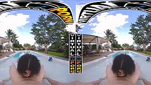 Get captivated by imagining the, skyla suns’ outdoor POV sexy scene by the pool