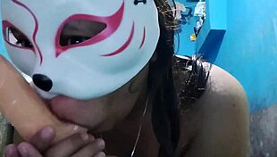 i love sucking dildo but real cocks are better