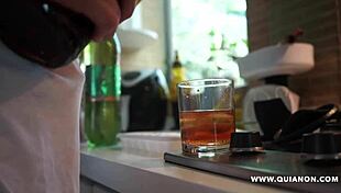 Quianon engages in nasty role play games with a sexy Latina! Watch the intense action.