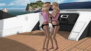 hey twins, you blonde lesbians playing with each other today?