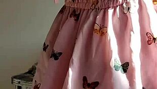 She caught me spying and recording but let me touch her pussy