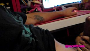 Blonde Milf Bent Over For Doggystyle Fucking With Monster Cock