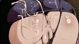 Hentai parody features assfucking and anal in anime cartoon