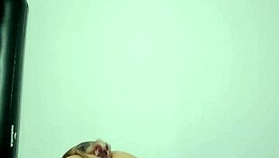 Goth Girl Tries First Anal With Glass Dildo