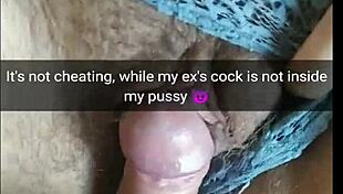 Feeling the pain as your hot girlfriend turns slutty with milky mari.