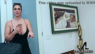Busty Brunette Alison Tyler Pussy Plowed Hard by Alex Legend