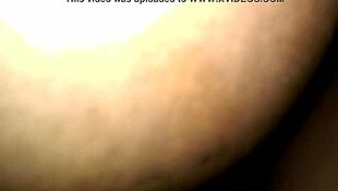 African couple shares intimate moments in the early morning from pov.