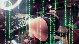 Pretty shemale butt girl fucks sissy ass with huge toys in extreme anal session. Crossdressing adds to the intense assfucking.