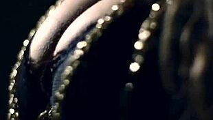 seductive teens tease with ripped clothes and lingerie striptease