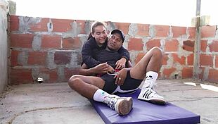 Provoking My Boyfriend To Fuck Outdoors After Workout - Part 1