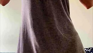 horny teen 18+ touches herself and orgasms 😍💦