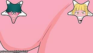 Watch Deku Masturbate Intensely Then Fuck Himiko Toga Hard In This Uncensored Hentai!