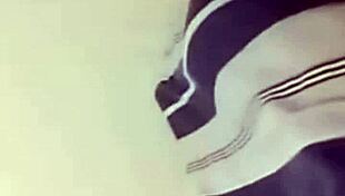 Sexy couple enjoys intimate moments in bed