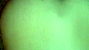 my wife in mask playing with toys