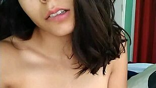 Sexy girl sucks big cock in petite teen 18+ video