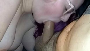 Having fun with chubby wife in homemade setting