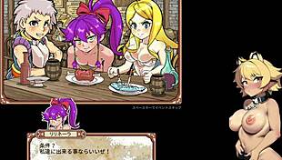 Four Bitches Explore Dungeon In Dan Ero Plus Live Play Part One