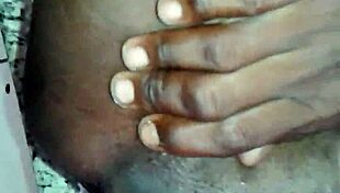 Black Whore Spreads Legs To Show Off Her Tight Pussy In Close Up